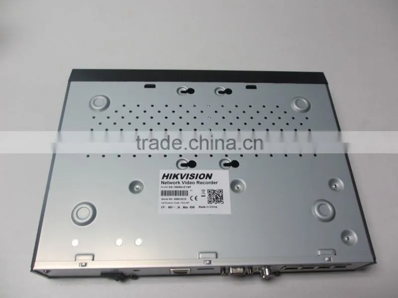 Economic hikvision NVR network video recorder for Hikvision POE IP Cameras