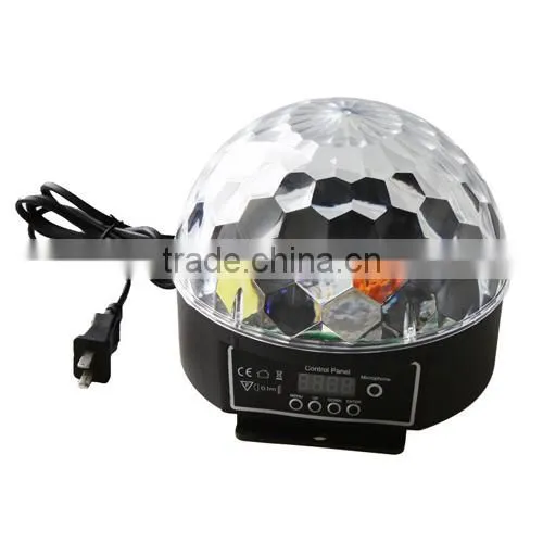 Fabulous Magic DMX512 DJ Laser LED Color Change RGB Stage Lights Crystal Ball Effect Light Party Pub