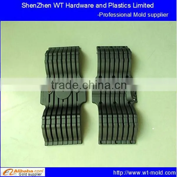 nylon+GF part injection molds for instrumentation accessories