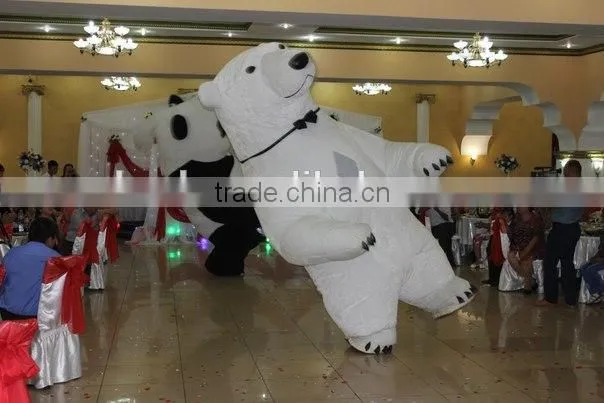 Adult Inflatable Polar Bear Costume for Wedding