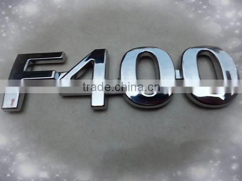 badge sticker chrome badge