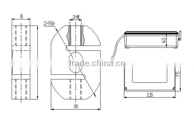 With high precision S type Wireless load cell/GS201W