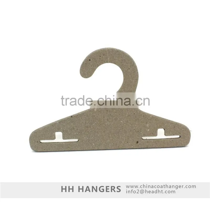 Hot-selling Eco-friendly recycled Paper Clothes hanger with metal clips