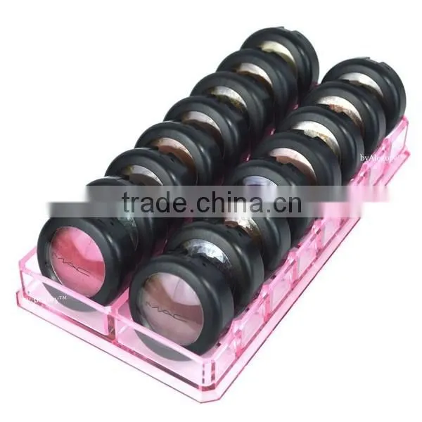 Wholesale promotional good quality acrylic eye shadow display stand