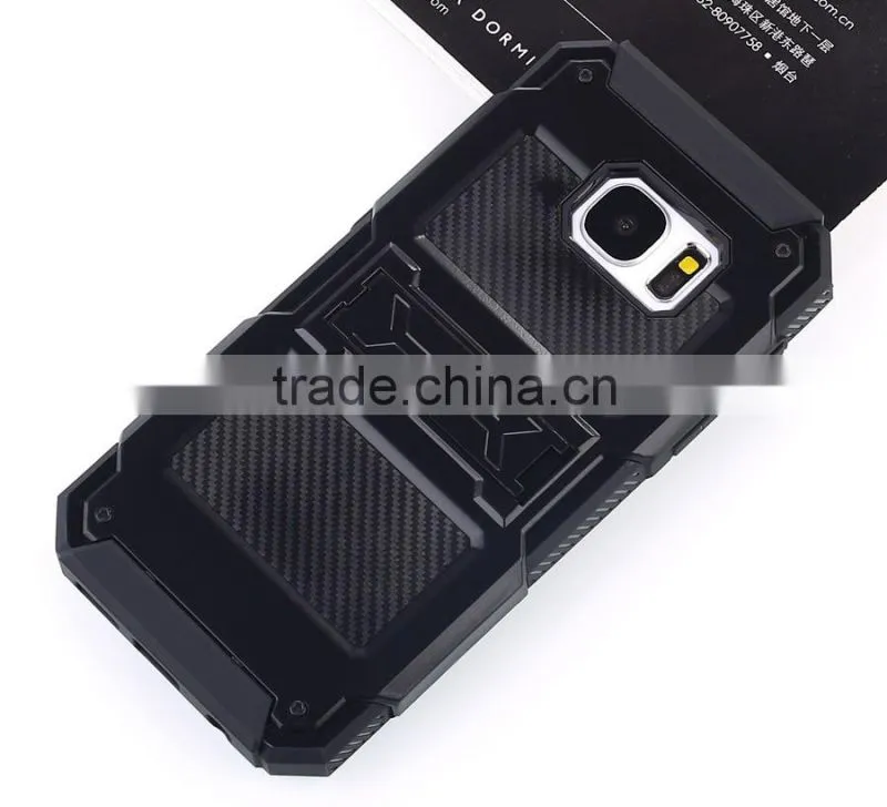 Newest 2 in 1 Hybird TPU+PC Hard Back Cover Case for iPhone 6 6s 6s Plus Samsung S7 S7 Edge Note 7 Armor Shockproof Cases