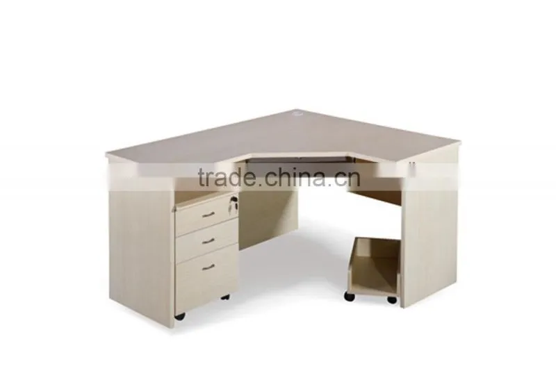 Home office furniture L-shape home office desk computer desk with assembly instructions