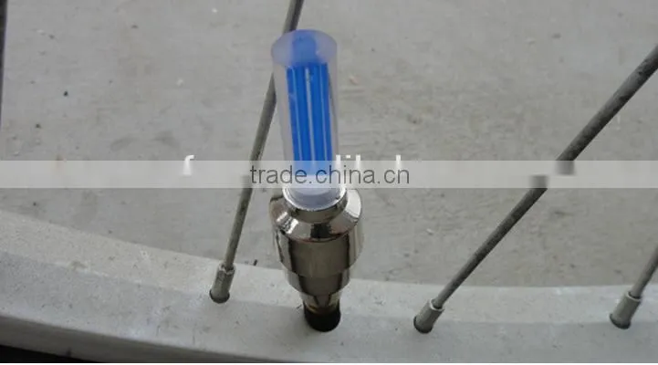 new Fashion Bieycle Wheel Safety LED Light for Tire Valve Caps