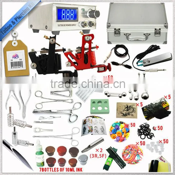 Hot China products wholesale professional body art glitter tattoo kit