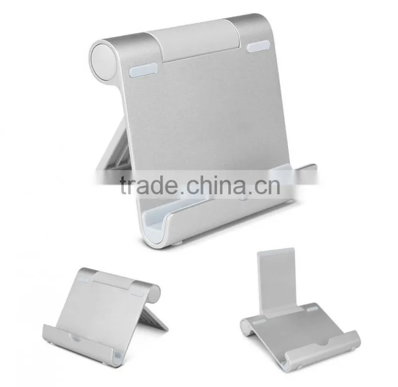 2 in 1 universal tablet aluminum metal stand holder for ipad and mobile phone