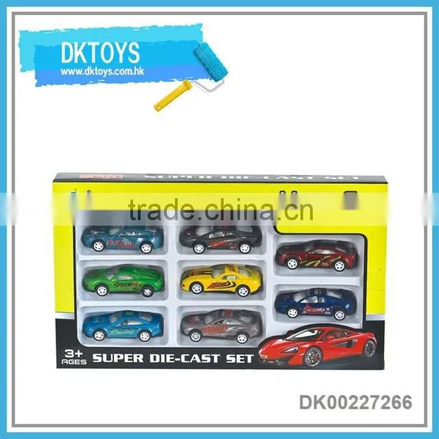 2016 hot selling 1:64 free wheel diecast car for kids