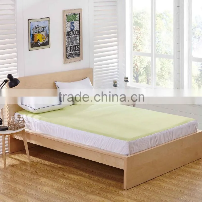 Green Cotton Terry Cal king Queen or Full Mattress Protector