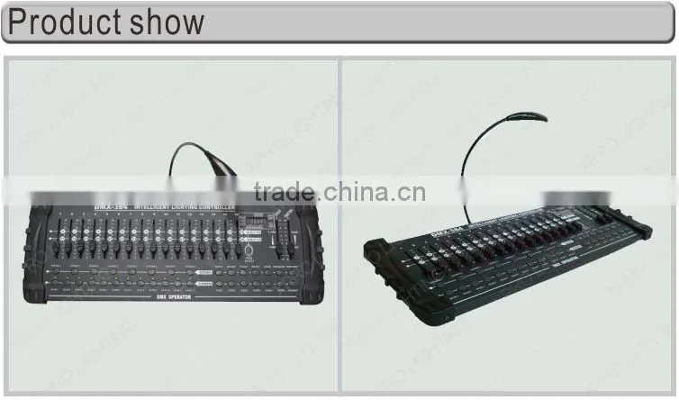 Disco 384 DMX Controller with 32 intelligent lights of up to 16 channels for pro-lighting controller 384CH light console