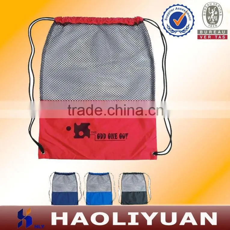 promotion 210D polyester drawstring bag