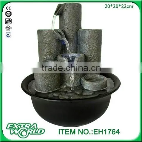 Interior Design Three Tier Cascading Tabletop Fountain