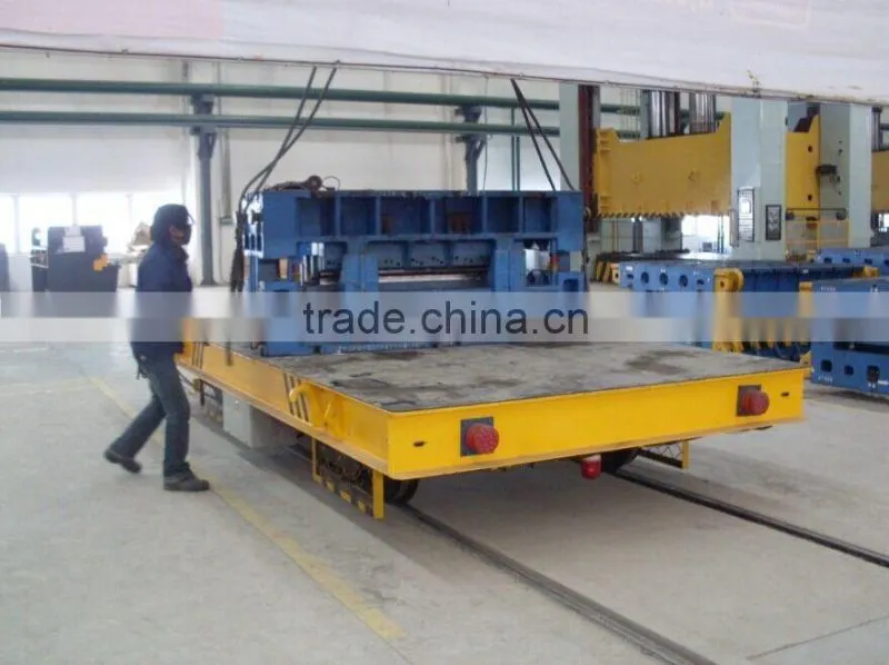 Factory railway flat car for transporting steel pipe