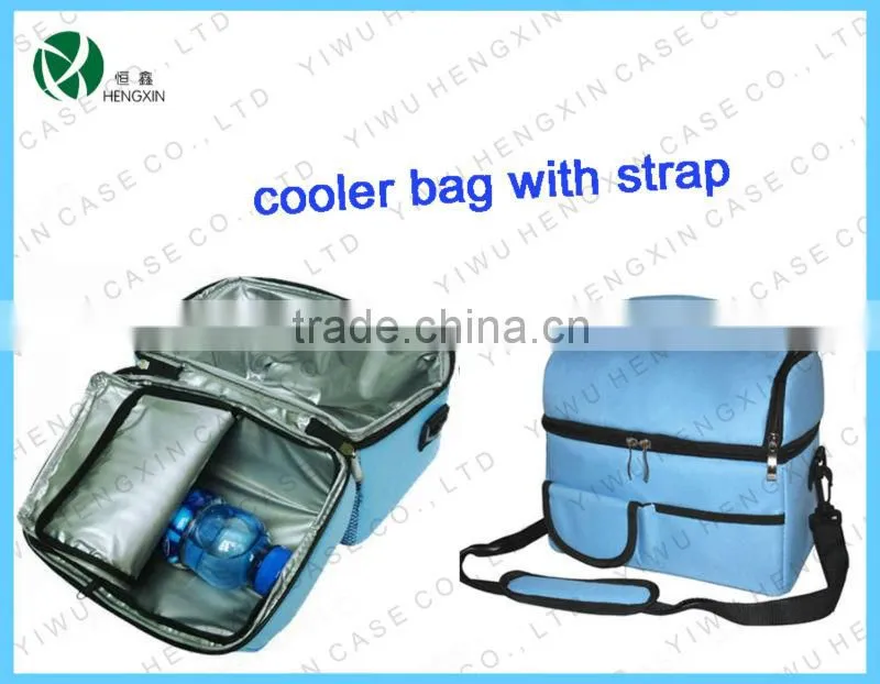 with strap shoulder can cooler bag