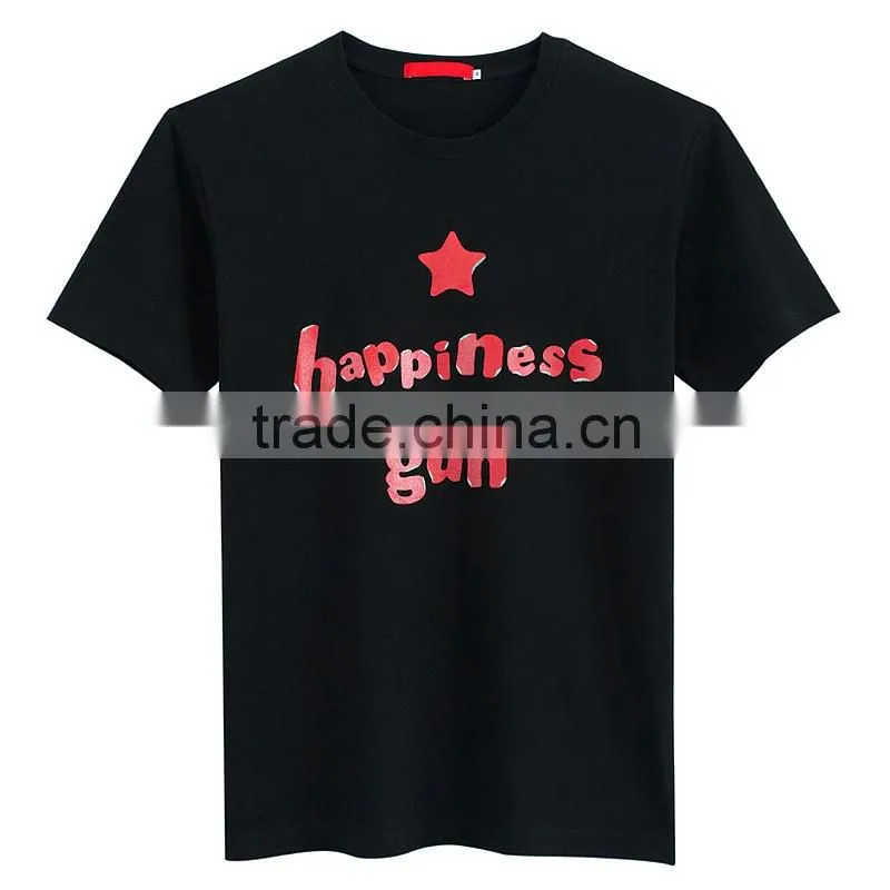Mens Cotton Short Sleeve Custom Printed T-Shirt