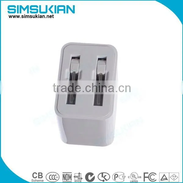 5.5mm x 2.1mm plug,1.2A(1200mA) UL Listed Power Supply
