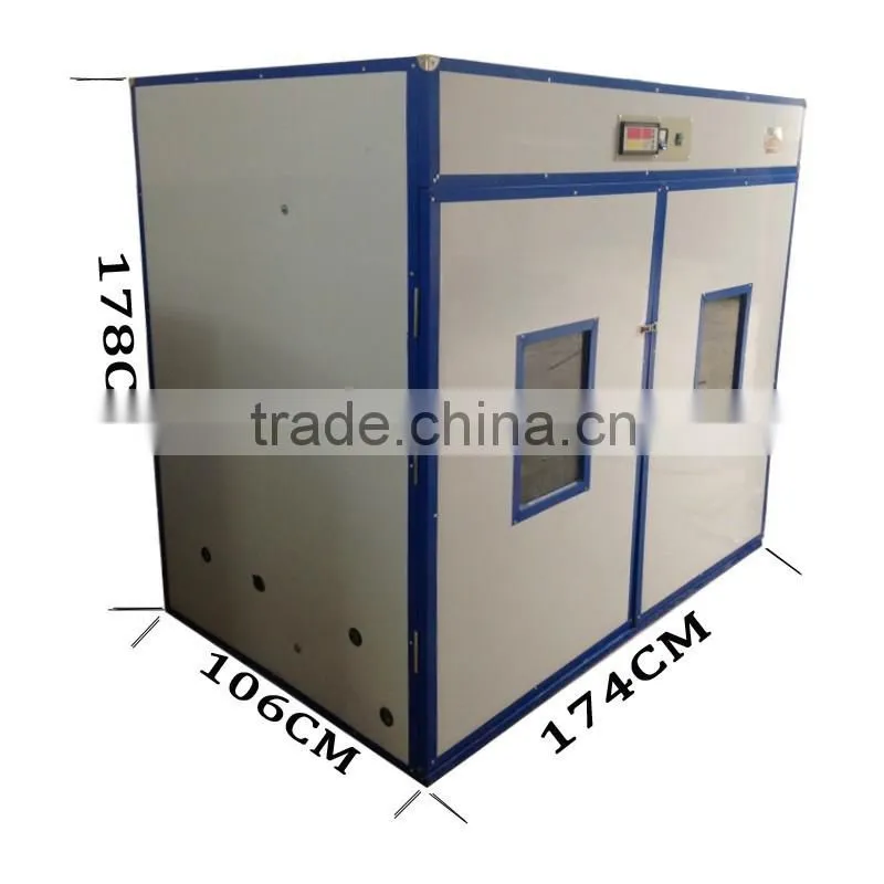 Hot sale professional automatic egg incubator for hatching 5280 eggs