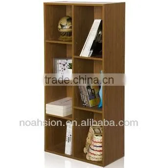 wooden portable bookshelf