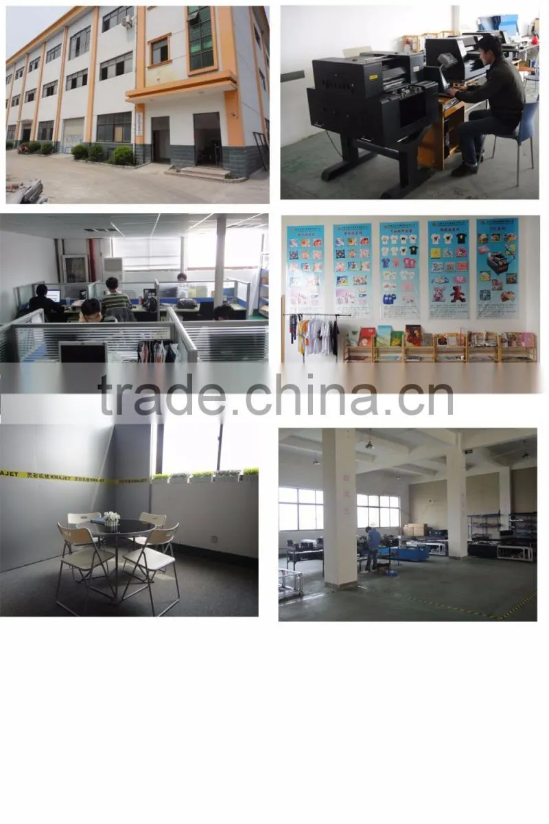 2015 new design best cheap Direct to Garment T-shirt Flatbed Printer T-shirt printing machine