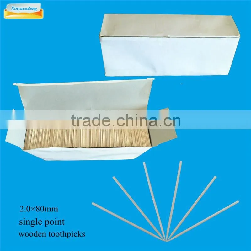 different wooden toothpicks / personalized toothpicks