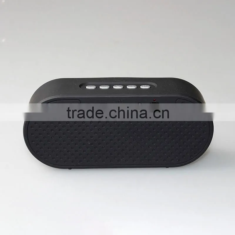 Mini portable solar powered bluetooth outdoor speaker with wireless mic