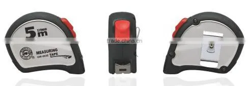 Steel tape measure with stainless steel case