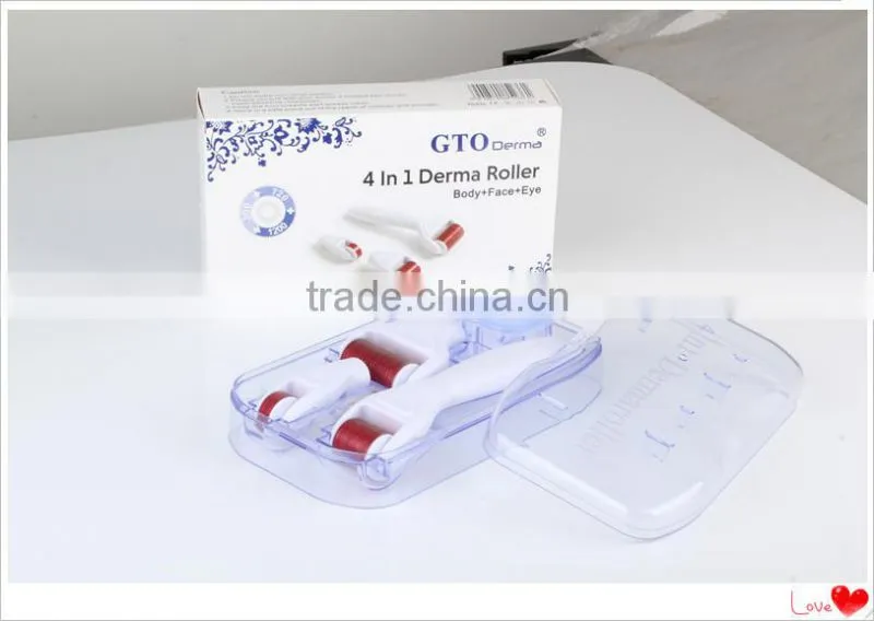 2015 Best selling 4 in 1 derma roller for skin care