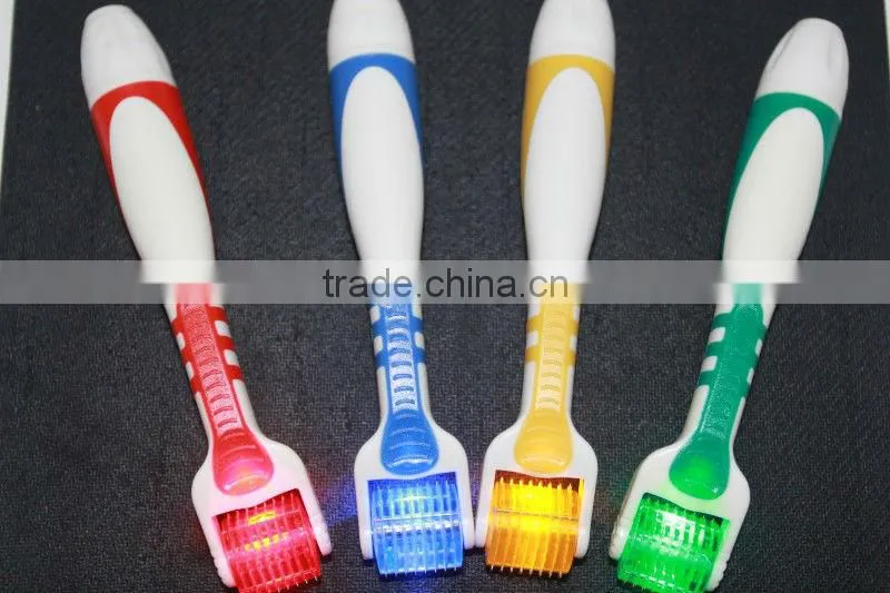 Best disk needle therapy derma roller LED light