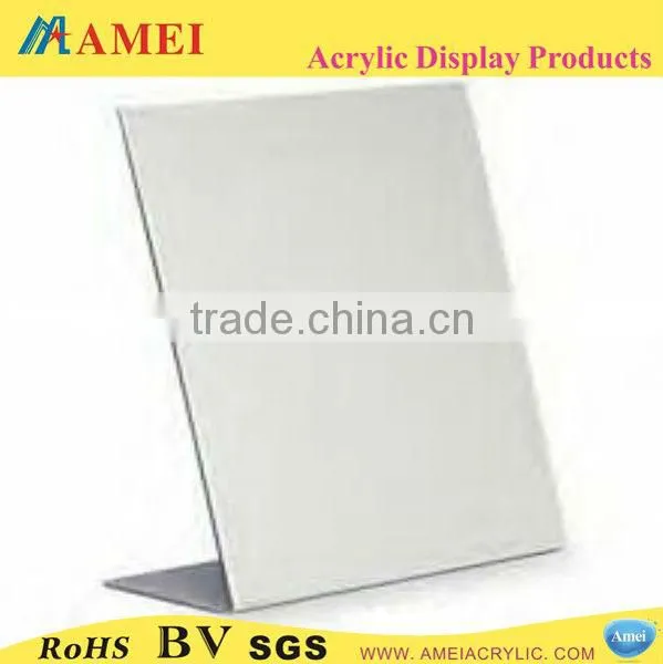Promotional clear acrylic wall mirror