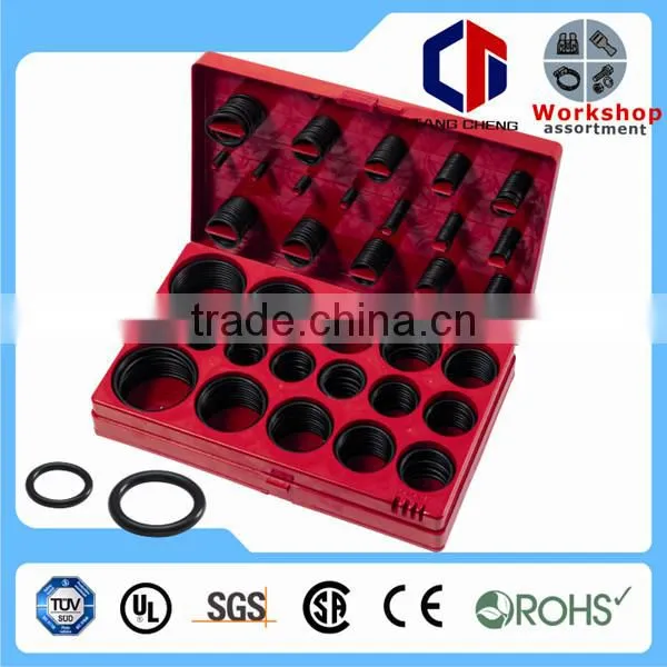 TC Rohs Certification 404pc Hardware Assorted Rubber O-Ring Flat Washers/Gaskets