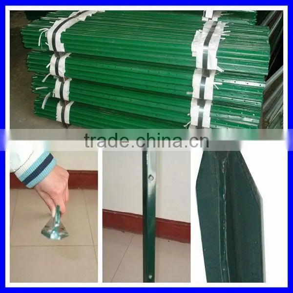 American T fence post, steel fence T post