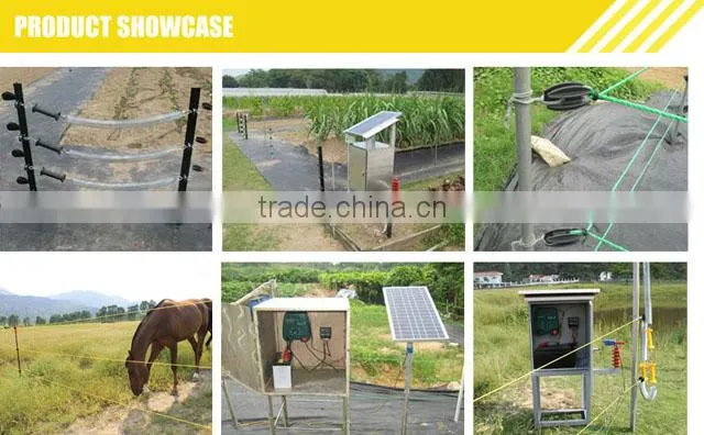 Elephant electric fence energiser with 8 joules output