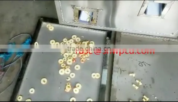 2016 Hot sale apple ring cutter/electric apple core remover and ring cutter/apple core removing and cutting processing machine