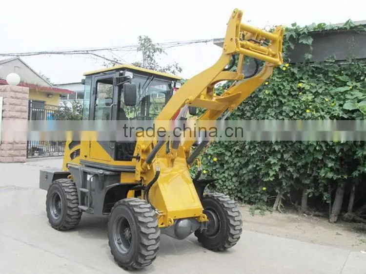 cheap multifunctional small loaders with lawn mower attachment