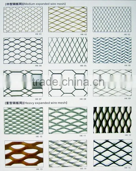 hexagonal hole Expanded Metal Mesh, expanded iron mesh