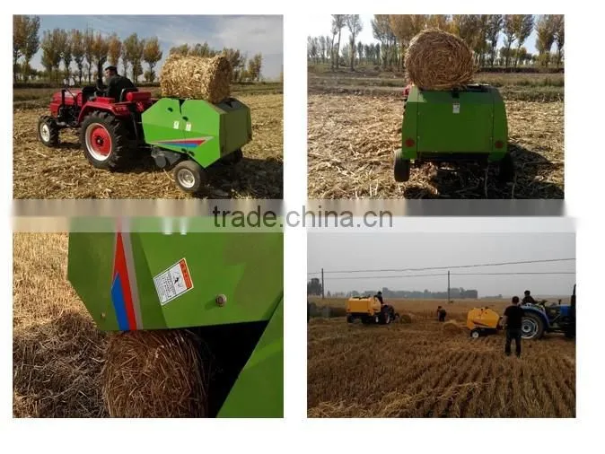 2015 hot sale mini round hay balers