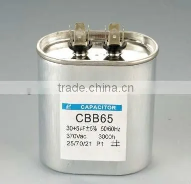Aluminum run capacitor / Air conditioner run capacitor / AC motor run capacitor