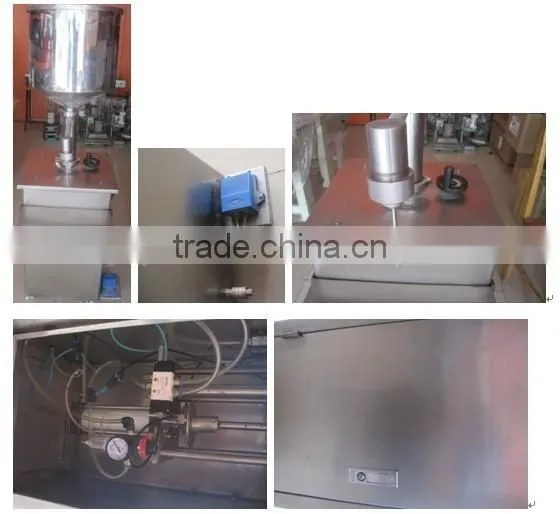Pneumatic Paste Liquid Piston Push Rod Filling Machine