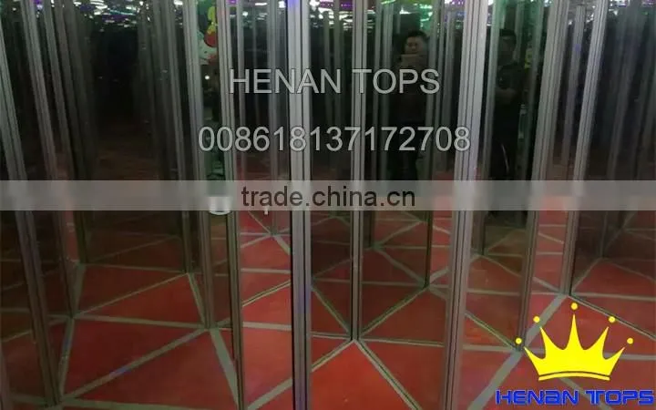 Children Play Amusement Park Project Game Machine Mirror Maze