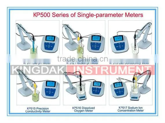 Bench top conductivity meter, TDS meter, salinity meter KP515