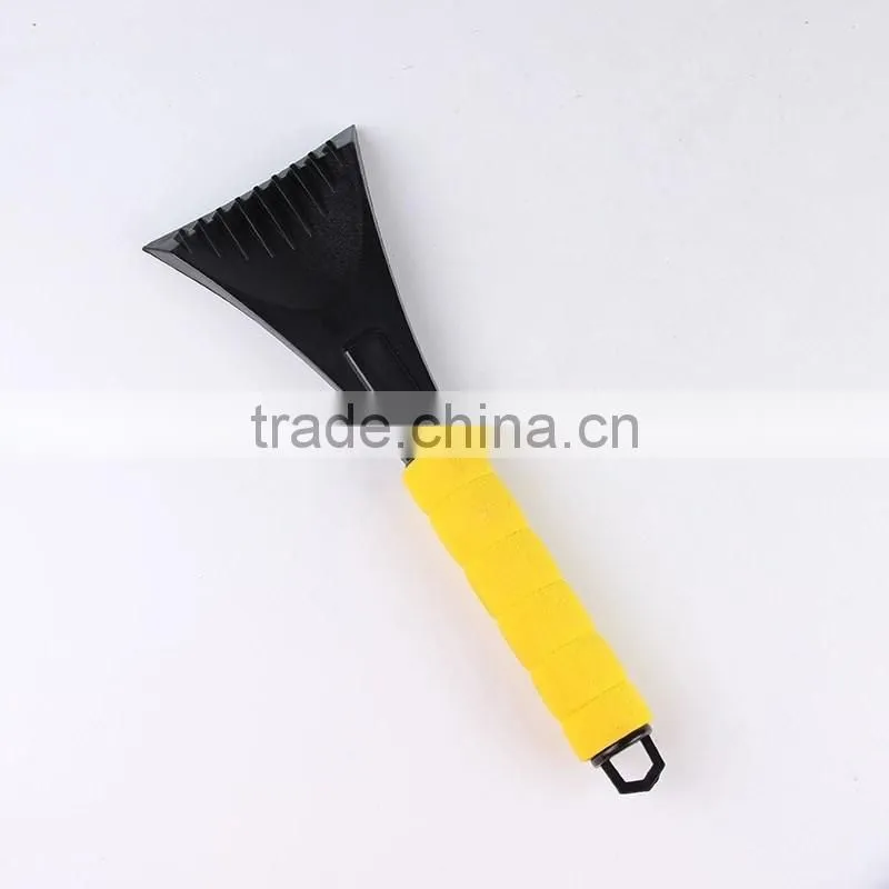 Ultra Durable and Scratch-free Chisel Blade with Foam Grip Ice Scraper