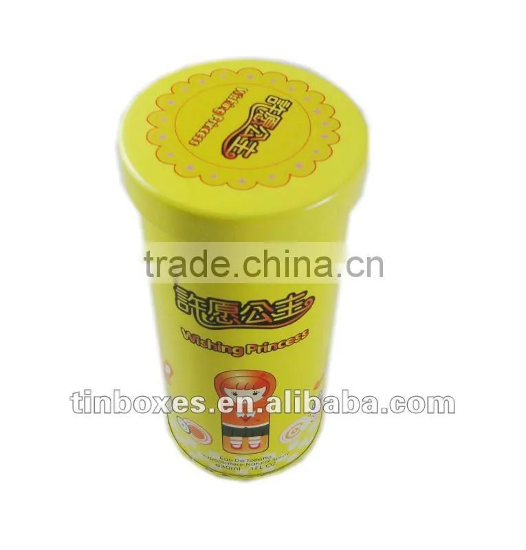 perfume bottle packing tin box