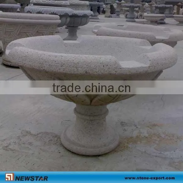 granite stone vase