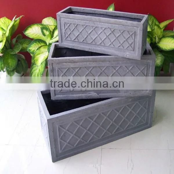 Nursery Planters Pots Magnesium Outdoor Decorative long planters