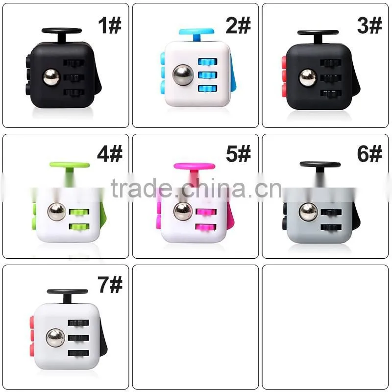 2017 Rgknse newest Fidget Cube Mini Desk Toy Magic Cube free shipping relieves stress cube