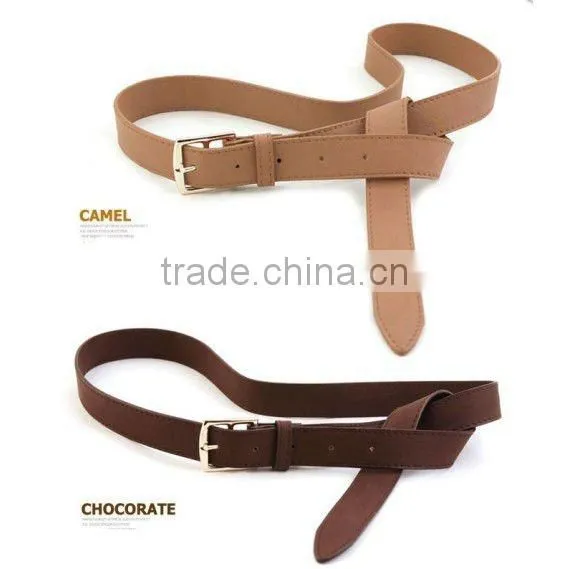 Supply stock fashion ladies belt fancy belt PU belt small order