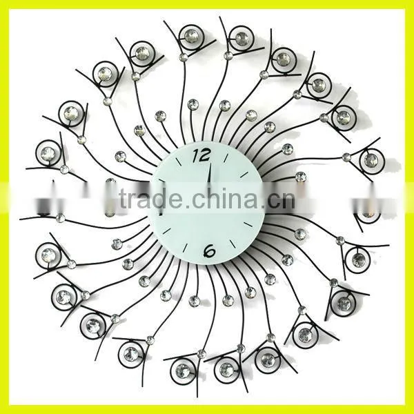 stainless wall clock,metal wall clock