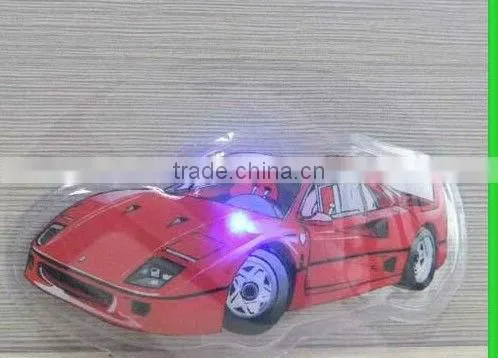 led light up pvc clothing patches
